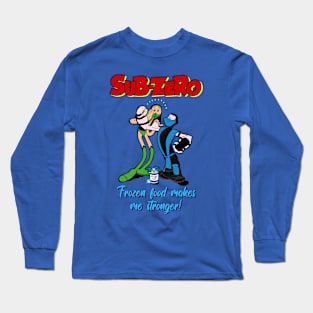 Popeye Kombat - Sub-Zero Long Sleeve T-Shirt